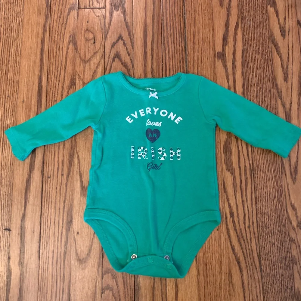 Carter’s Irish Baby Girl Outfit with Tutu, 6 month
